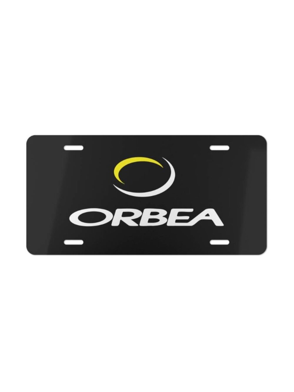 Orbea Bikes Logo Vanity License Plate Cycling Gear Car Tag USA